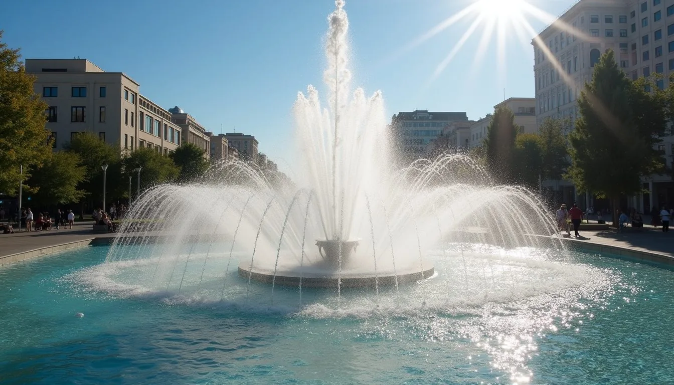 Bustling bazaar scene in Shymkent, Kazakhstan with spices and dried fruits